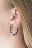 Paparazzi "Born to Beam" Black Earrings Paparazzi Jewelry