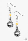 Paparazzi "Santa Fe Sunrise" Yellow Earrings Paparazzi Jewelry