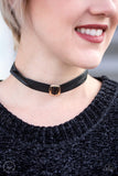 Paparazzi "Every MEOW and Then" Gold Choker Necklace & Earring Set Paparazzi Jewelry