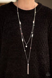 Paparazzi "After Midnight" Multi Necklace & Earring Set Paparazzi Jewelry