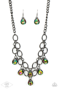 Paparazzi "Show-Stopping Shimmer" Multi 194XX Necklace & Earring Set Paparazzi Jewelry