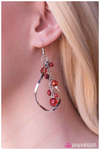 Paparazzi "Simply Irresistible  - Red" earring Paparazzi Jewelry