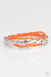 Paparazzi "Amazon Style" Orange Bracelet Paparazzi Jewelry