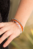 Paparazzi "Amazon Style" Orange Bracelet Paparazzi Jewelry