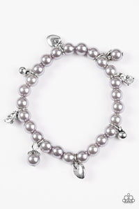 Paparazzi "Big Time Crush" Silver Bracelet Paparazzi Jewelry