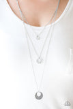 Paparazzi "Grandiose Glamour" White Necklace & Earring Set Paparazzi Jewelry