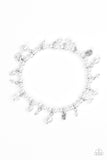 Paparazzi VINTAGE VAULT "Treasure Chest Chic" White Bracelet Paparazzi Jewelry