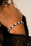 Paparazzi "Last Glam Standing" Black Bracelet Paparazzi Jewelry