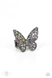 Paparazzi "Flauntable Flutter" OIL SPILL Exclusive Ring Paparazzi Jewelry