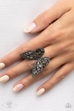 Paparazzi "Flauntable Flutter" OIL SPILL Exclusive Ring Paparazzi Jewelry