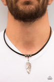 Paparazzi "The Condor" Black Urban Necklace Unisex Paparazzi Jewelry