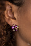 Paparazzi "The Hostess With The POST-est" Purple Post Earrings Paparazzi Jewelry