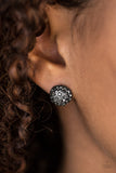 Paparazzi "Wicked Glow" Black Post Earrings Paparazzi Jewelry