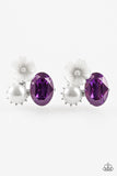 Paparazzi "Lily Lagoon" Purple Post Earrings Paparazzi Jewelry