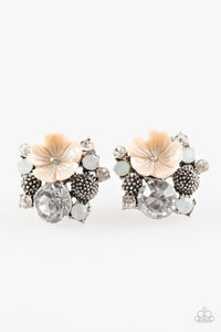 Paparazzi "Lily Valleys" Brown Post Earrings Paparazzi Jewelry