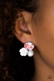 Paparazzi "Lily Lagoon" Pink Post Earrings Paparazzi Jewelry
