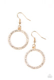 Paparazzi "Champagne Chic" Gold Earrings Paparazzi Jewelry