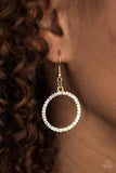 Paparazzi "Champagne Chic" Gold Earrings Paparazzi Jewelry