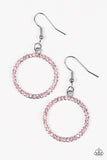 Paparazzi "Champagne Chic" Pink Earrings Paparazzi Jewelry