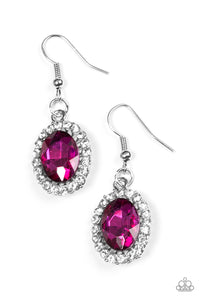 Paparazzi "The FAME Of The Game" Pink Earrings Paparazzi Jewelry