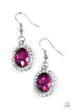 Paparazzi "The FAME Of The Game" Pink Earrings Paparazzi Jewelry