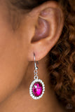 Paparazzi "The FAME Of The Game" Pink Earrings Paparazzi Jewelry
