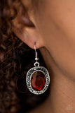 Paparazzi "Queen of Queens" Red Earrings Paparazzi Jewelry