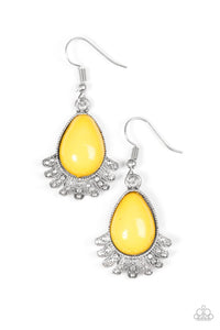 Paparazzi "Island Inspiration" Yellow Earrings Paparazzi Jewelry