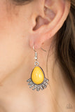 Paparazzi "Island Inspiration" Yellow Earrings Paparazzi Jewelry