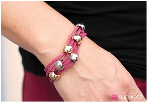 Paparazzi "Overly Understated - Pink" bracelet Paparazzi Jewelry