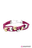 Paparazzi "Overly Understated - Pink" bracelet Paparazzi Jewelry