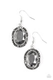 Paparazzi "Queen of Queens" Silver Earrings Paparazzi Jewelry