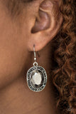 Paparazzi "Queen of Queens" Silver Earrings Paparazzi Jewelry