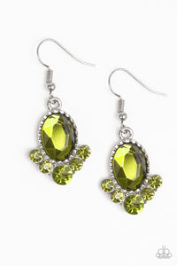 Paparazzi "A FAME Plan" Green Earrings Paparazzi Jewelry