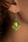 Paparazzi "A FAME Plan" Green Earrings Paparazzi Jewelry