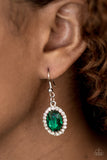 Paparazzi "The FAME Of The Game" Green Earrings Paparazzi Jewelry