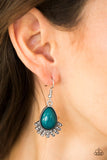 Paparazzi VINTAGE VAULT "Island Inspiration" Blue Earrings Paparazzi Jewelry