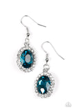 Paparazzi "The FAME Of The Game" Blue Earrings Paparazzi Jewelry