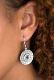 Paparazzi "Sonoran Spiral" Black Earrings Paparazzi Jewelry