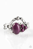Paparazzi "BEAD What You Want To BEAD" Purple Ring Paparazzi Jewelry