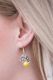 Paparazzi "Dandy In Daffodils" Yellow Earrings Paparazzi Jewelry