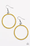 Paparazzi "Spring Party" Yellow Earrings Paparazzi Jewelry