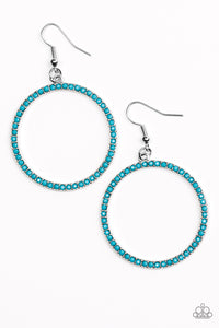 Paparazzi "Spring Party" Blue Earrings Paparazzi Jewelry