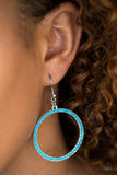 Paparazzi "Spring Party" Blue Earrings Paparazzi Jewelry