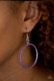 Paparazzi "Spring Party" Purple  Earrings Paparazzi Jewelry