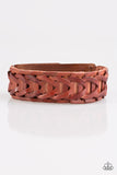 Paparazzi "Back Country" Brown Urban Bracelet Unisex Paparazzi Jewelry