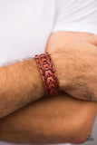 Paparazzi "Back Country" Brown Urban Bracelet Unisex Paparazzi Jewelry