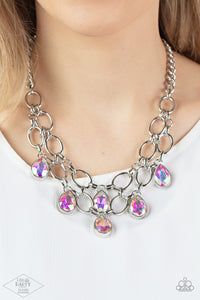 Paparazzi "Show-Stopping Shimmer" Multi 184XX Necklace & Earring Set Paparazzi Jewelry