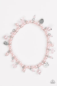 Paparazzi "Treasure Chest Chic" Pink Bracelet Paparazzi Jewelry