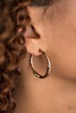 Paparazzi "Born To Beam" Copper Earrings Paparazzi Jewelry